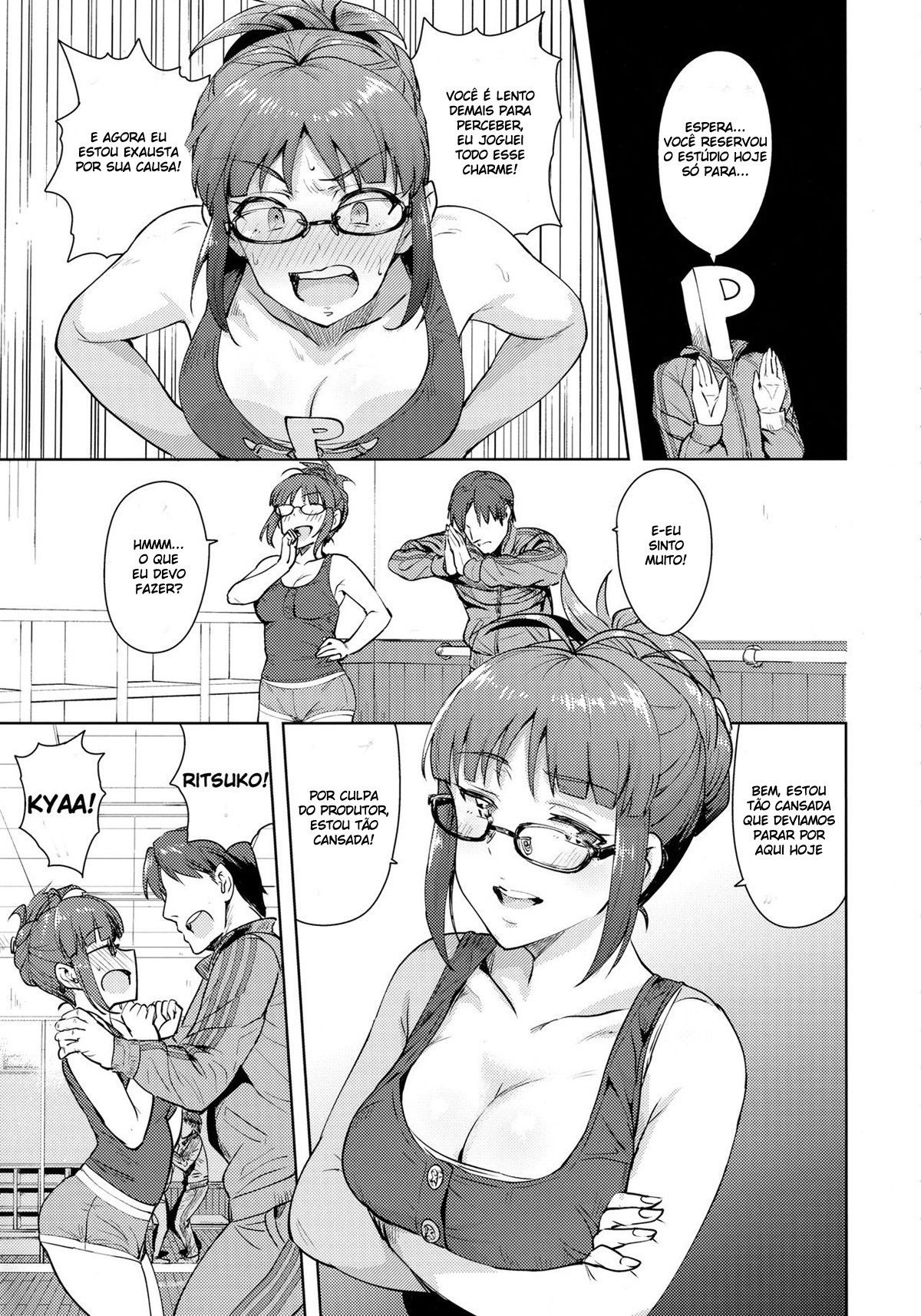 Alongamento com Ritsuko!