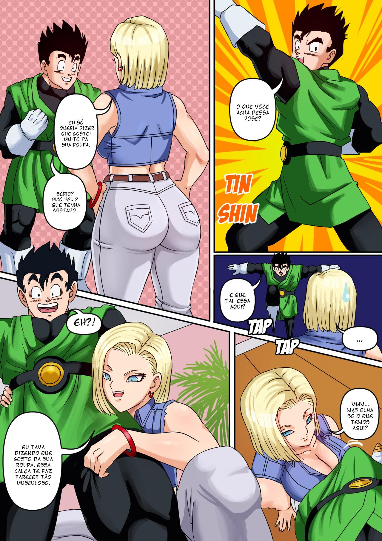 Android 18 e Gohan Parte 1