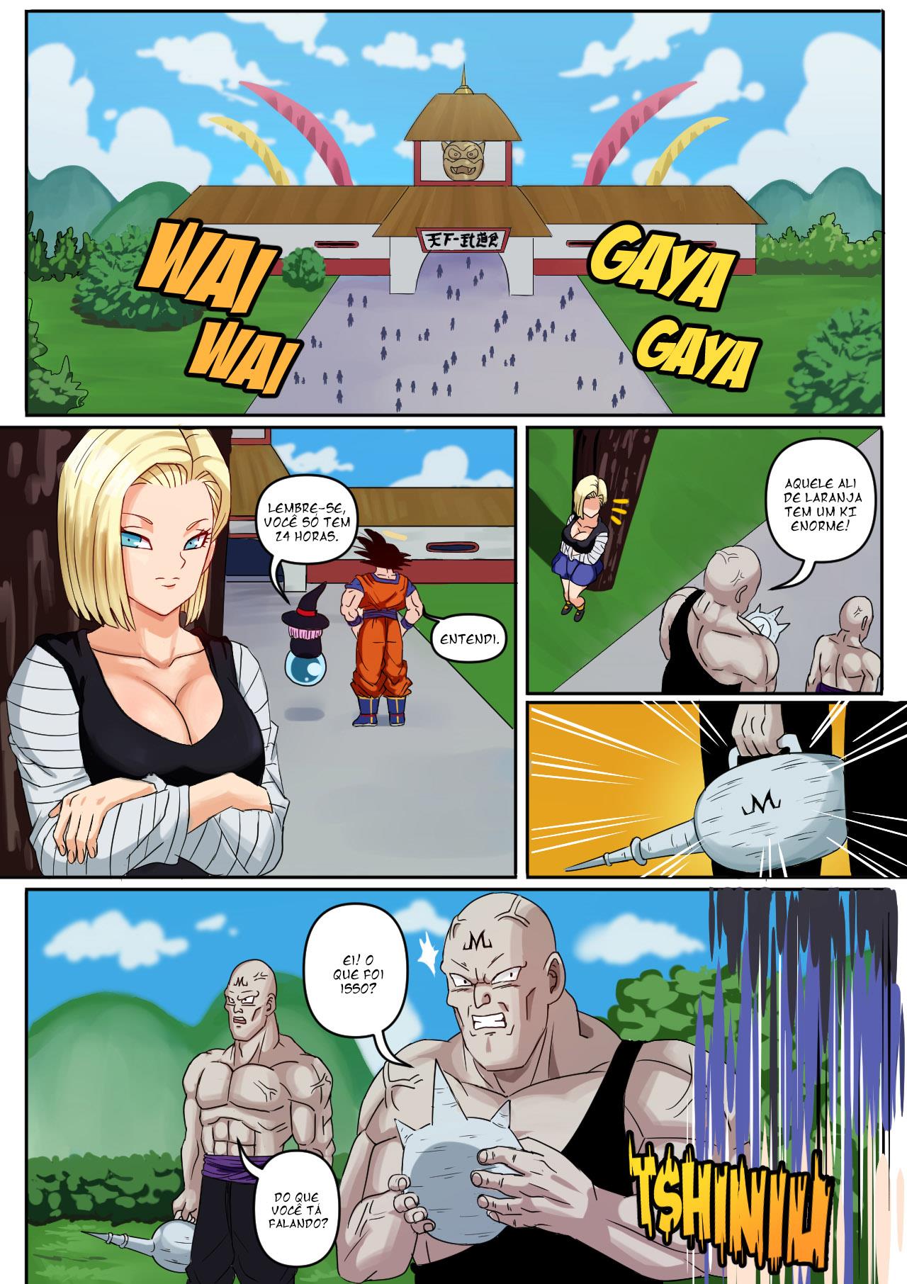 Android 18 e Gohan Parte 1