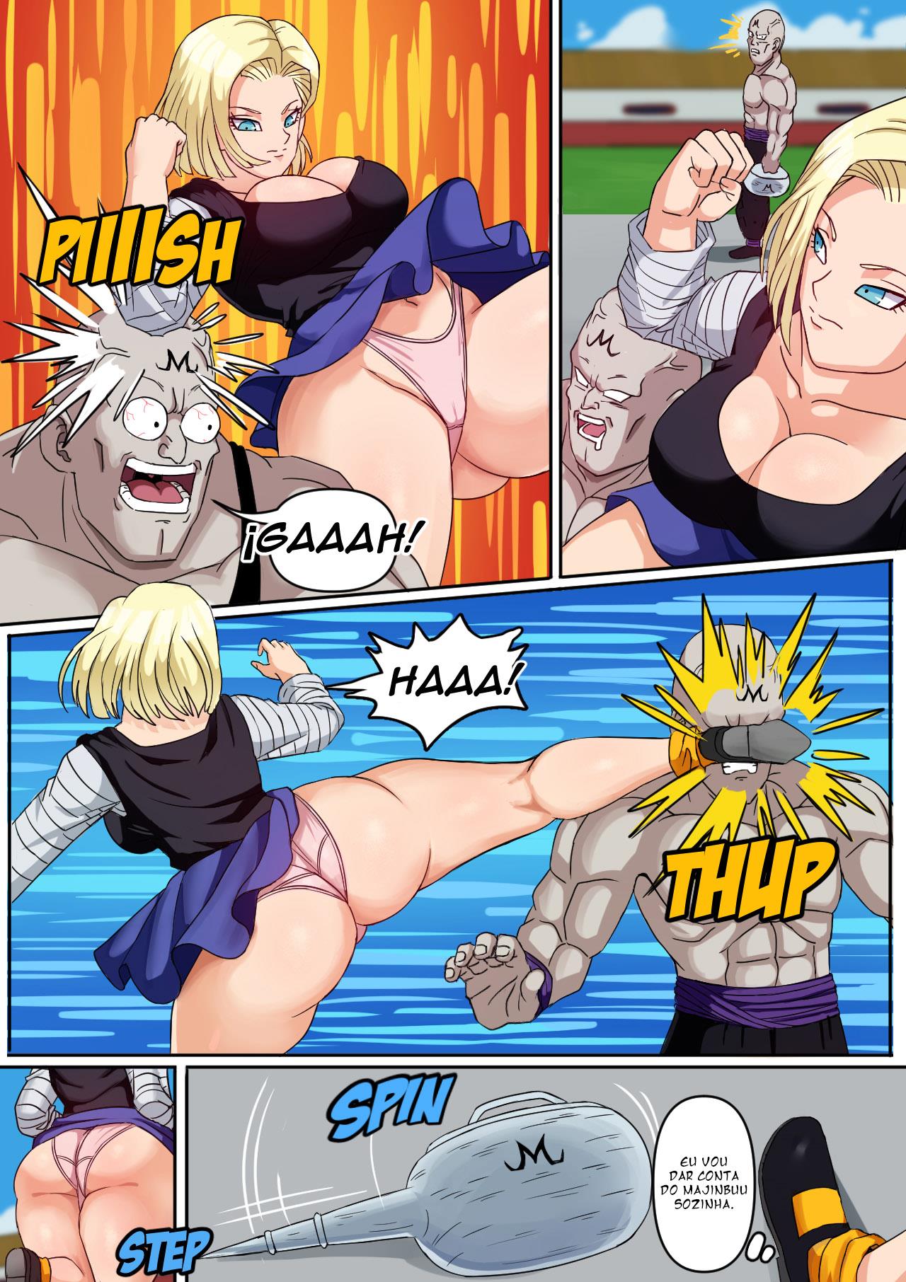 Android 18 e Gohan Parte 1