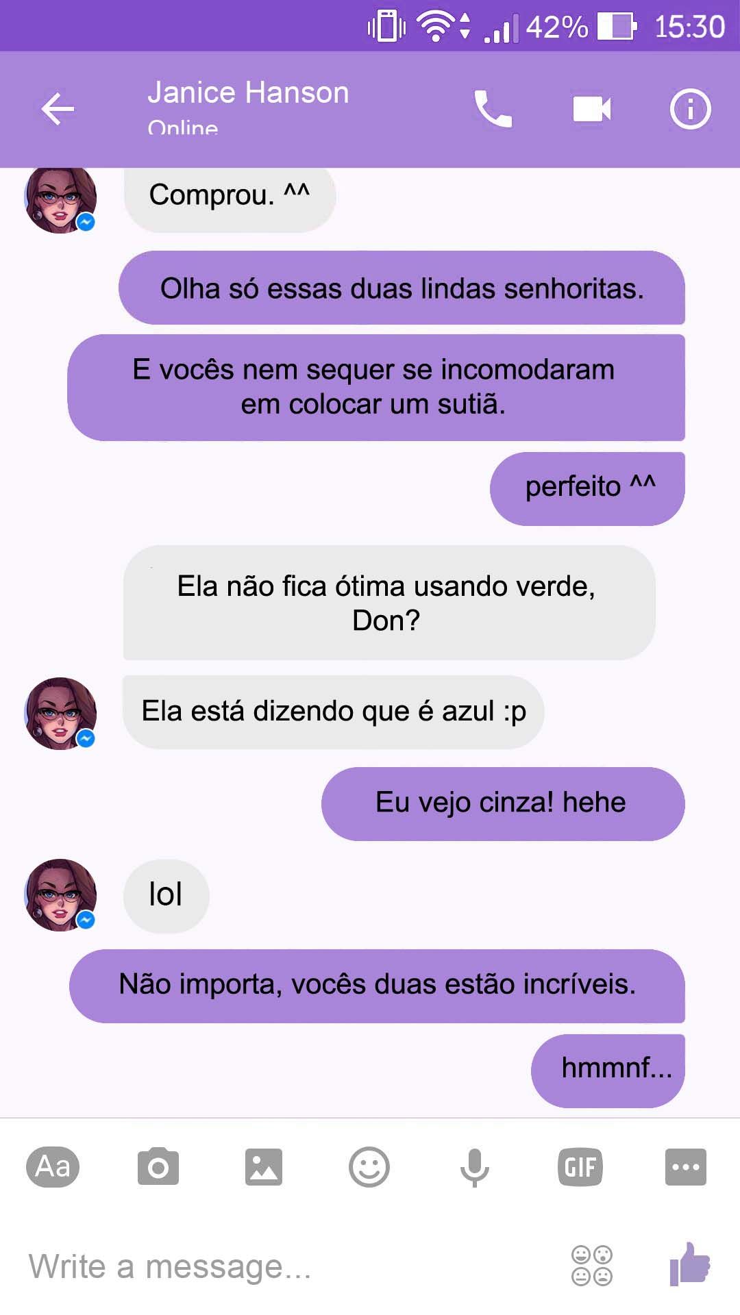 Chat Com a Janice