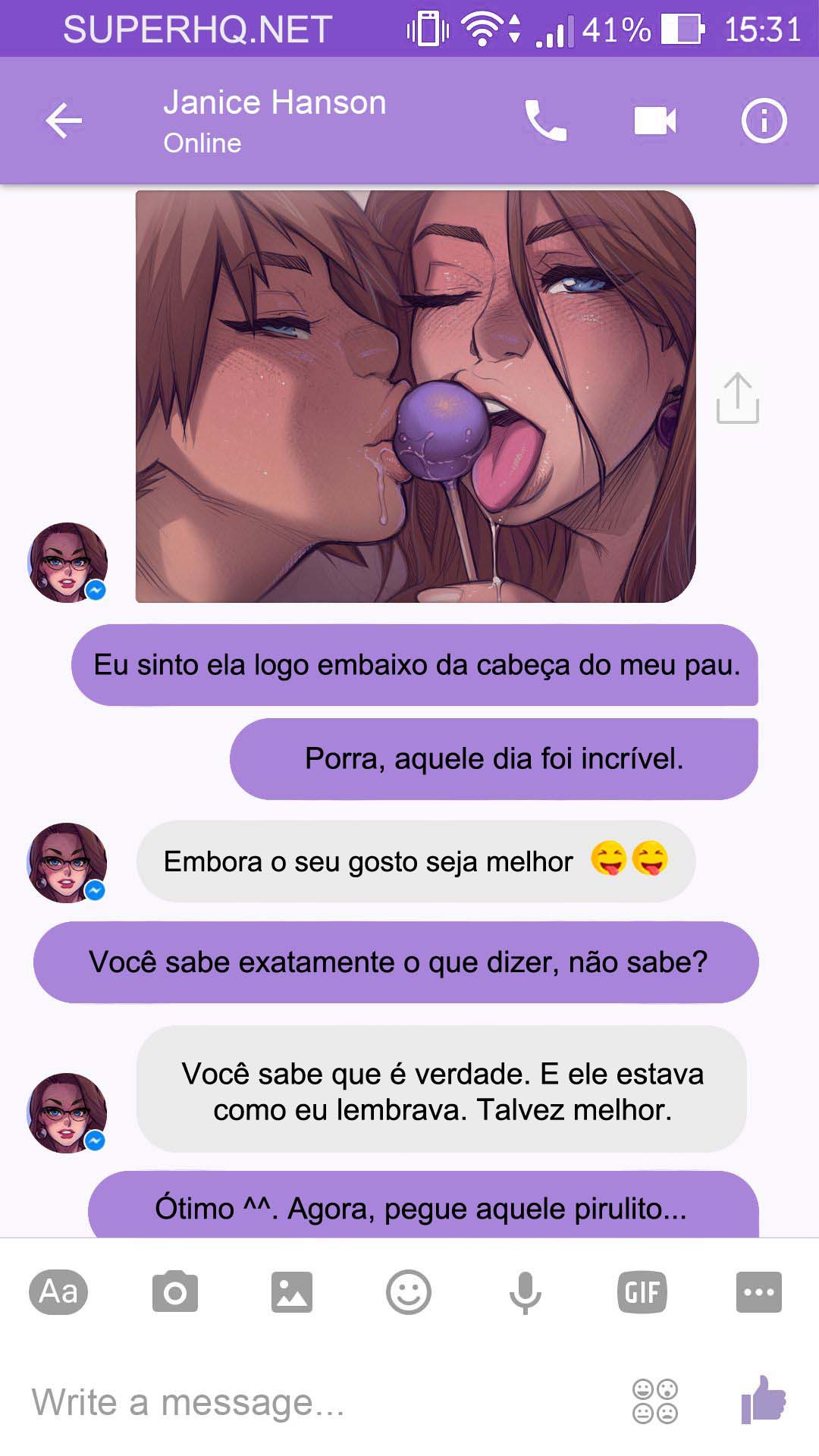 Chat Com a Janice