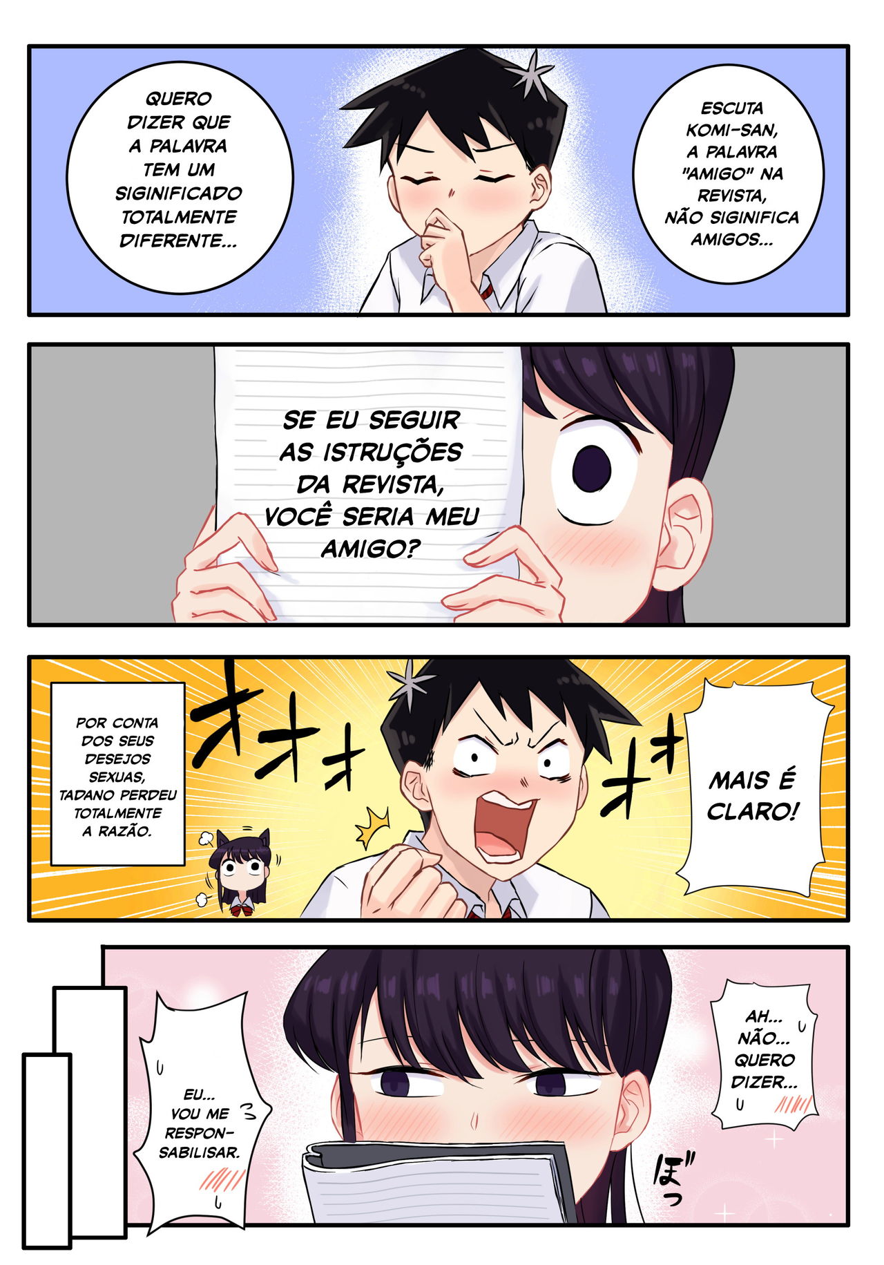 Komi-san wa, H Mousoushou desu