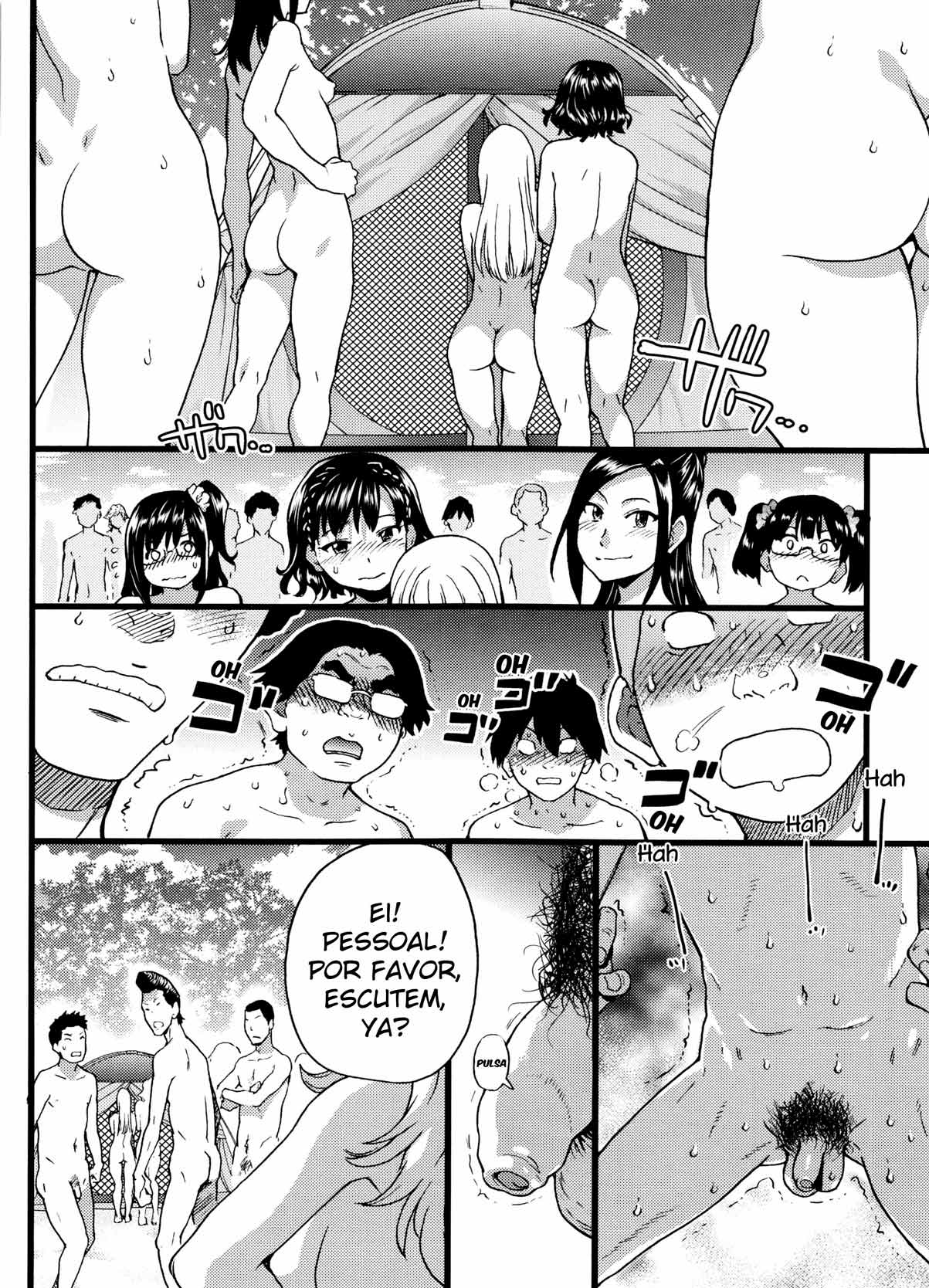 Nudist Beach ni Syuugaku Ryokoude!!